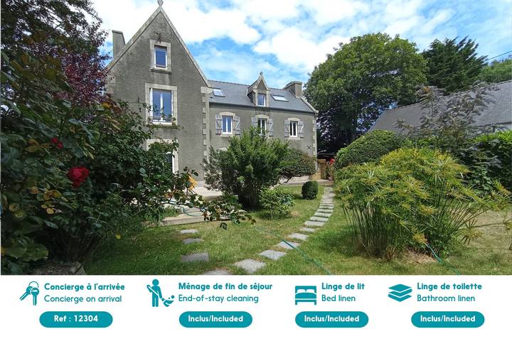 Location de vacances pour 8 personnes, avec jardin et terrasse à Guissény - 2