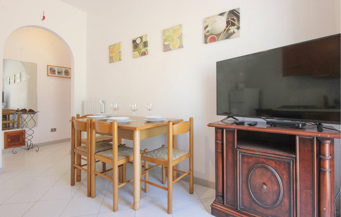 Appartement de vacances entier, Appartement confortable avec vue sur la mer, parking et cuisine - 700 m de la plage in Cilento