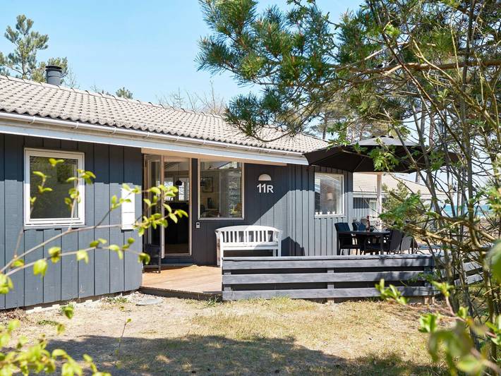 Ferienhaus für 8 Personen, mit Meerblick und Terrasse sowie Sauna