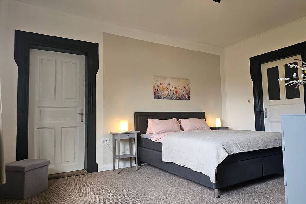 Ganze Wohnung, Ferienwohnung Kuhstall mit gemeinsamer Terrasse, Garten und Wlan in Dorum, Cuxland