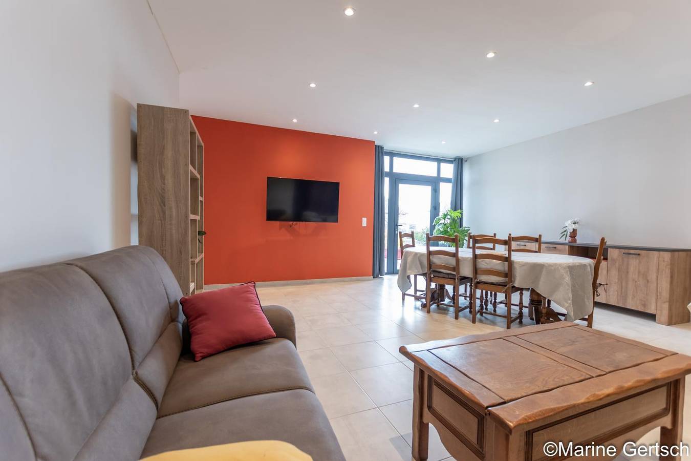 Gîte voor 6 personen met terras in Allemant, Marne