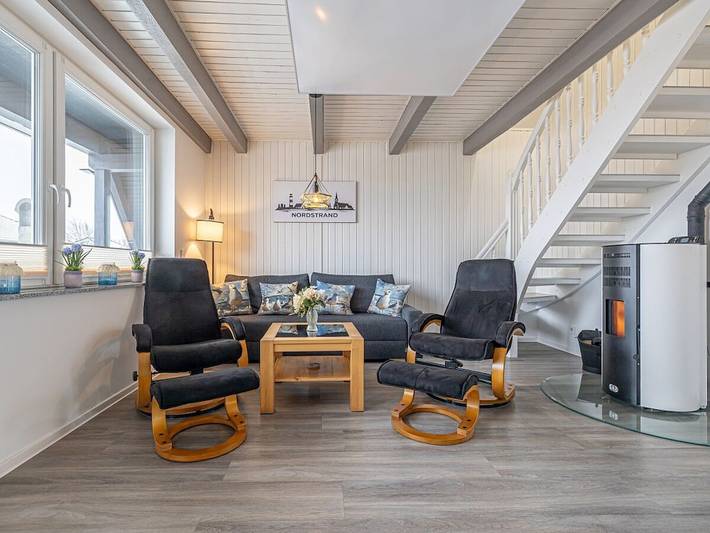 Ferienhaus mit 2 Schlafzimmer in Nordstrand (Gemeinde), Nordstrand