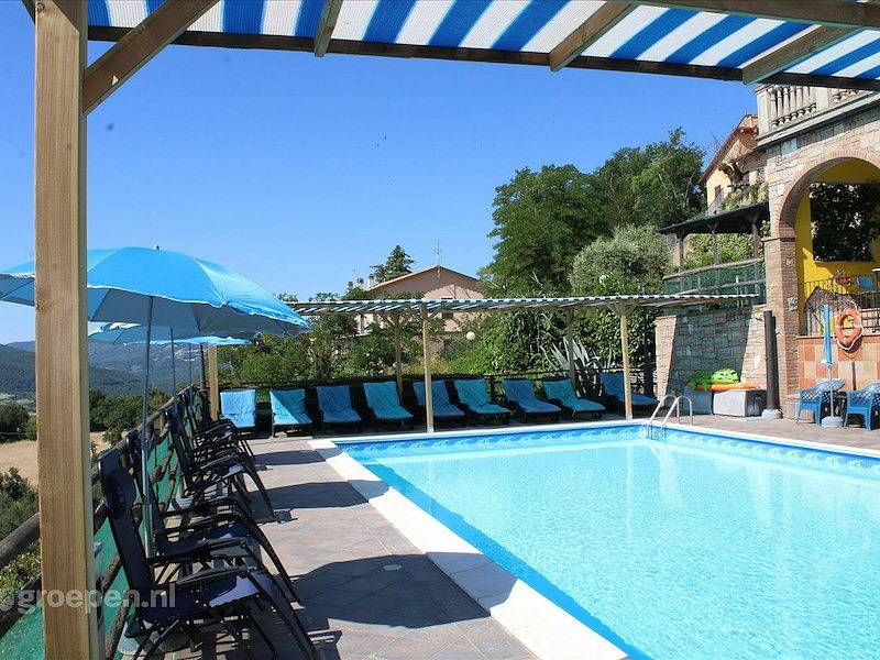Villa Montecastelli Pisano in Castelnuovo di Val di Cecina, Riserva Naturale di Monterufoli