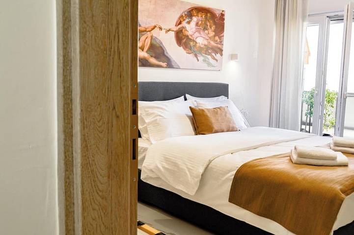 Ganze Wohnung, Eve's Central Comfort Apartment #1 WiFi, AC in Volos, Magnisia