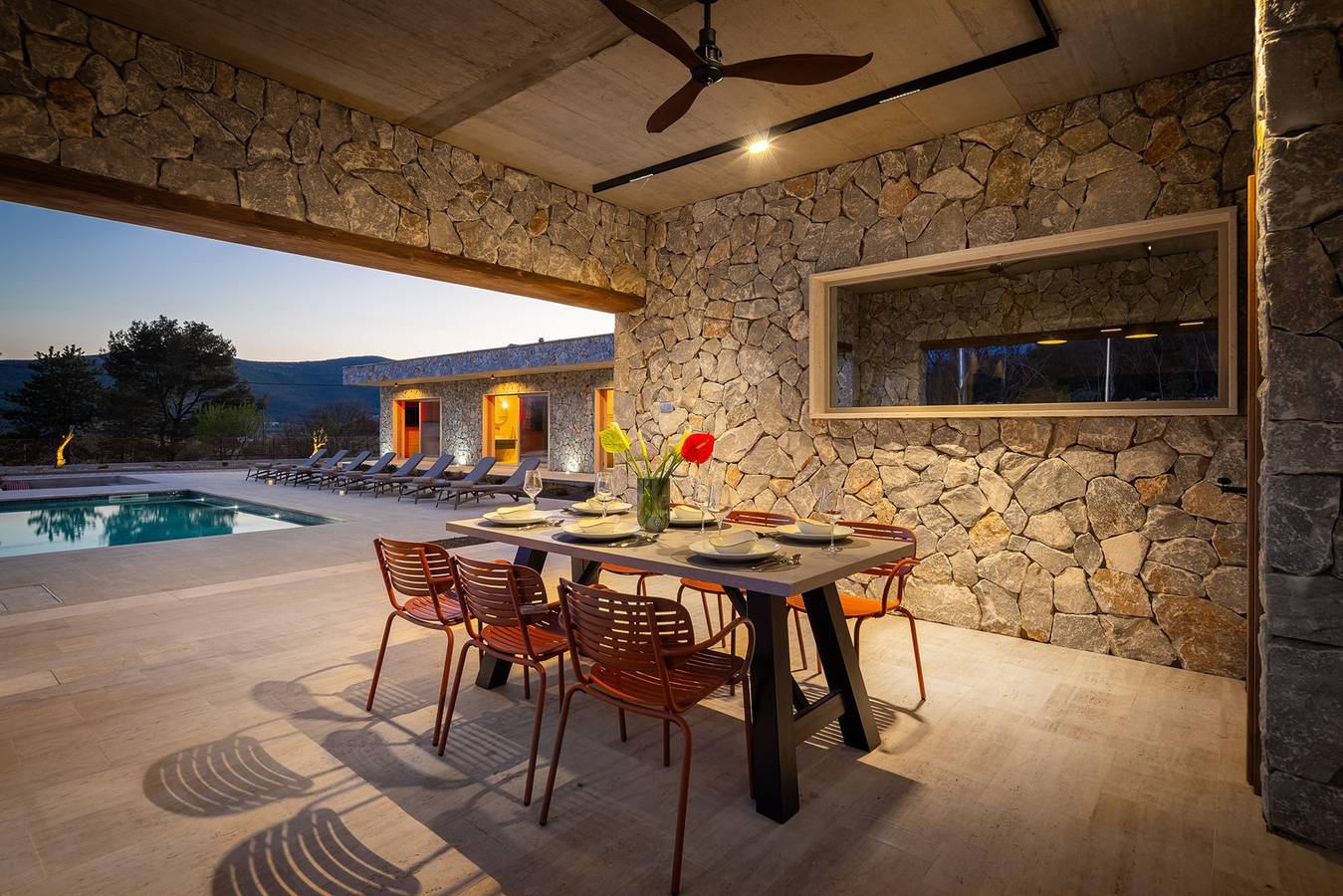 Contemporary Villa Fantazija – A Luxurious Retreat in Dicmo in Dalmatinisches Zagora