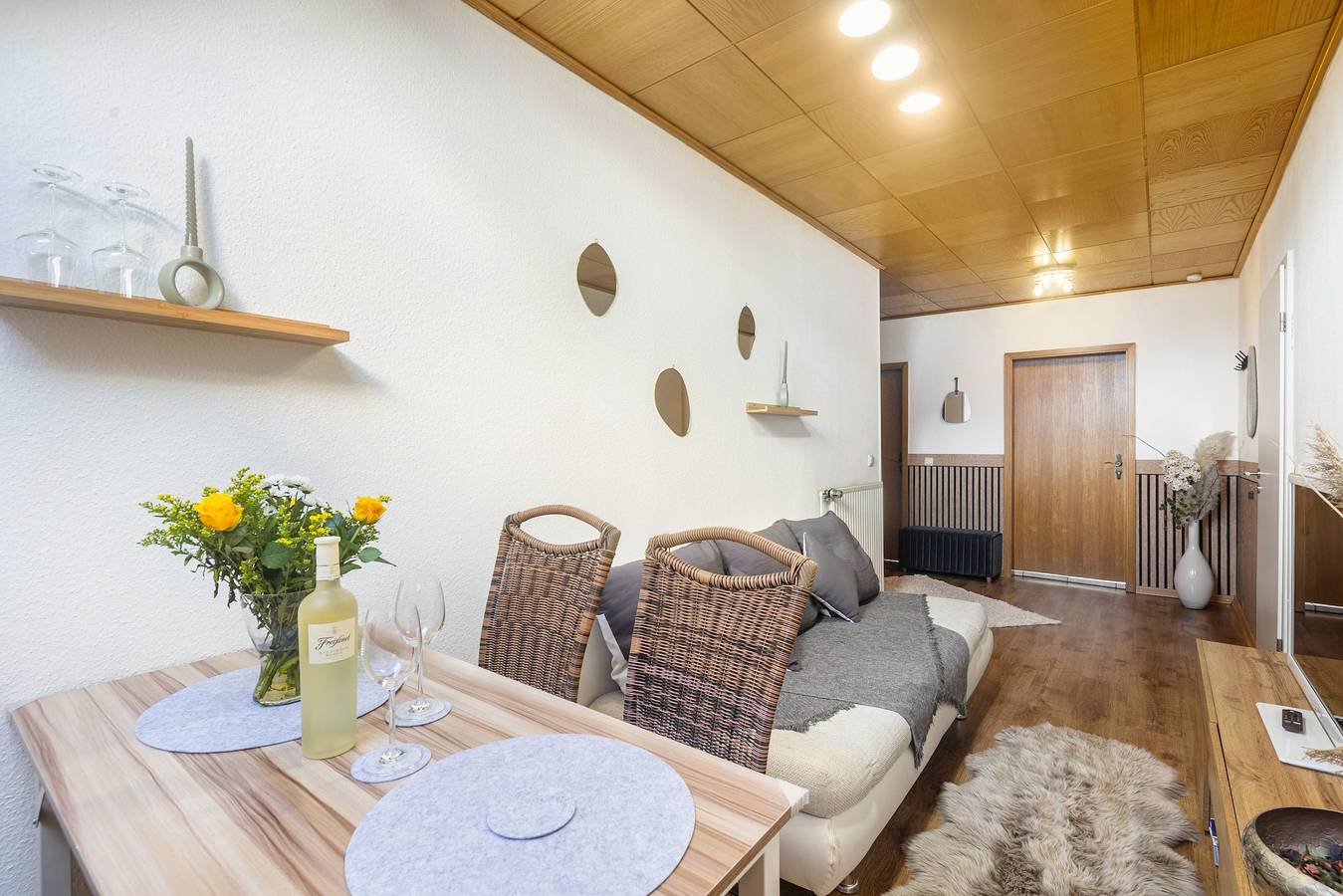 Ganze Wohnung, Apartment 'Beti' mit privatem Garten und Wlan in Korbach, Waldecker Land