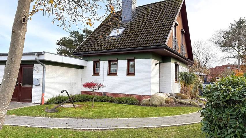 Ferienhaus für 8 Personen, mit Terrasse und Garten in Sahlenburg