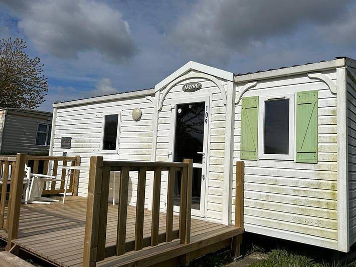 Camping des Carrières et Nature - Mobilheim 6 personen - Eco+ 2 Zimmer in Verton, Montreuil und Umgebung