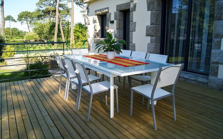 Gîte pour 11 personnes, avec jardin ainsi que terrasse et jacuzzi à Erdeven - 4