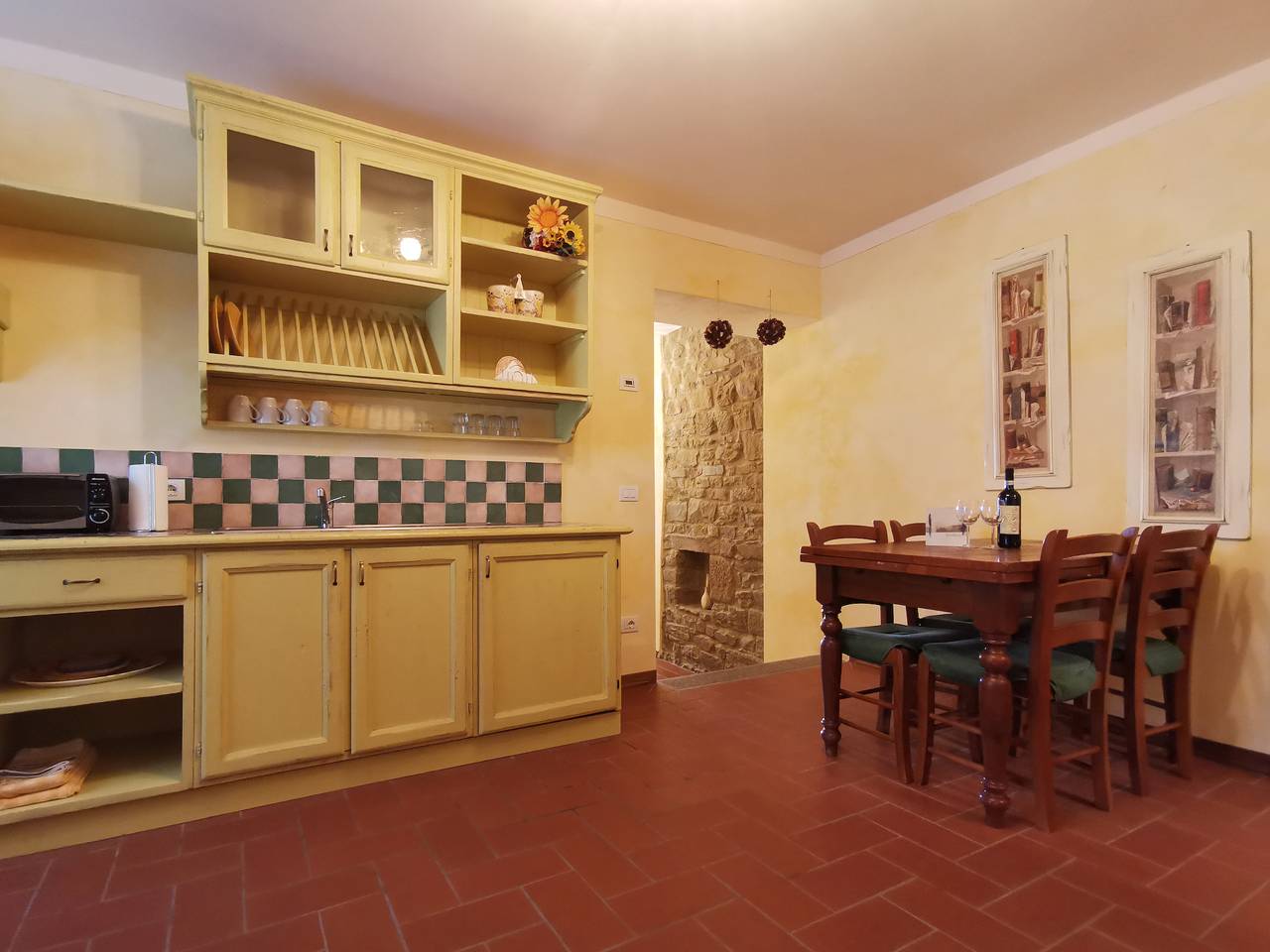 Appartamento intero, Appartamento vacanze per 2 persone con giardino in Loro Ciuffenna, Valdarno