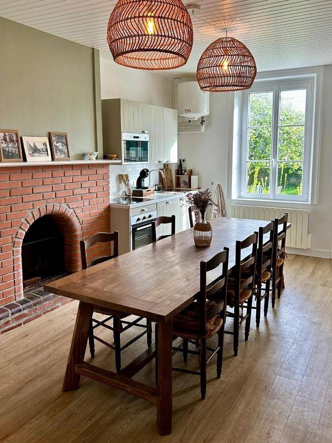 Location de vacances pour 7 personnes, avec jardin et vue à Besneville - 3