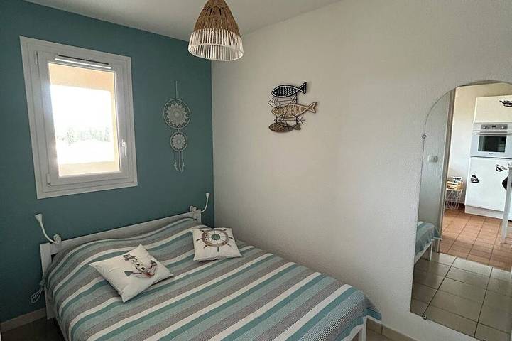 Ganze Wohnung, Klimatisiertes Apartment für 4 Personen - Privater Pool, nahe Stadtzentrum und Strände in La Londe-les-Maures, Parc national Port-Cros
