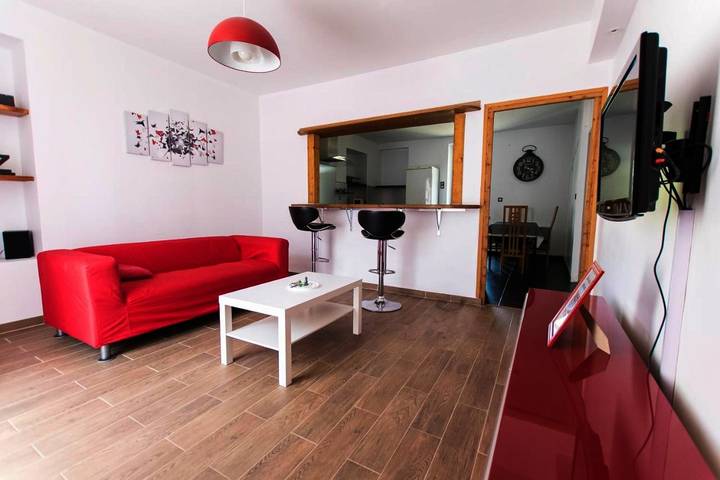 Appartement de vacances pour 4 personnes, avec terrasse et vue, animaux acceptés