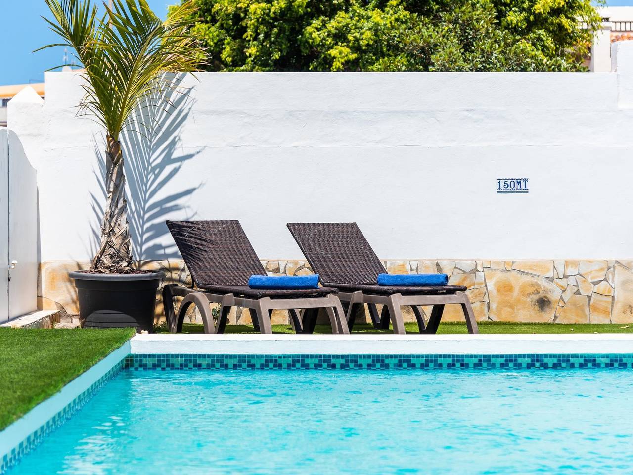 Stylish spacious 3 bedroom holiday home with pool in La Caleta, Costa Adeje in La Caleta, Adeje