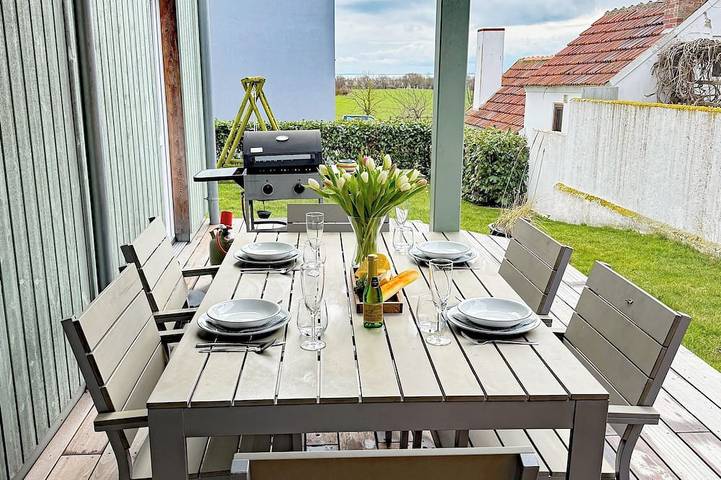 Ferienhaus für 4 Personen, mit Garten und Balkon - 1