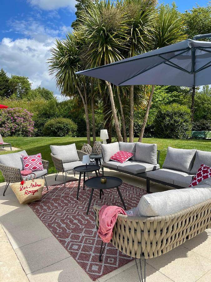 Location de vacances pour 3 personnes, avec vue ainsi que jardin et piscine à Sucé-sur-Erdre - 4