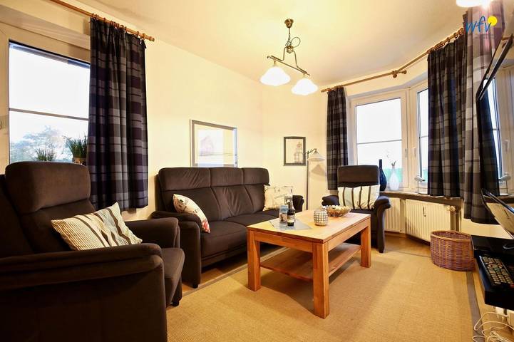 Ferienwohnung für 4 Personen, mit Garten und Sauna sowie Balkon, mit Haustier auf Wangerooge - 2