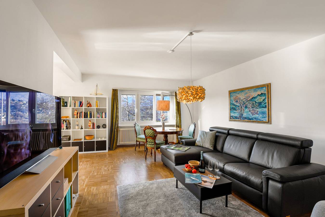 Ca' Lidia in Lugano, Luganersee