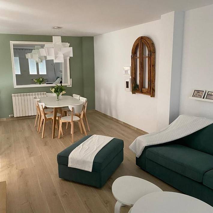Apartamento para 6 personas, con Balcón además de Terraza y Vistas en Balaguer 