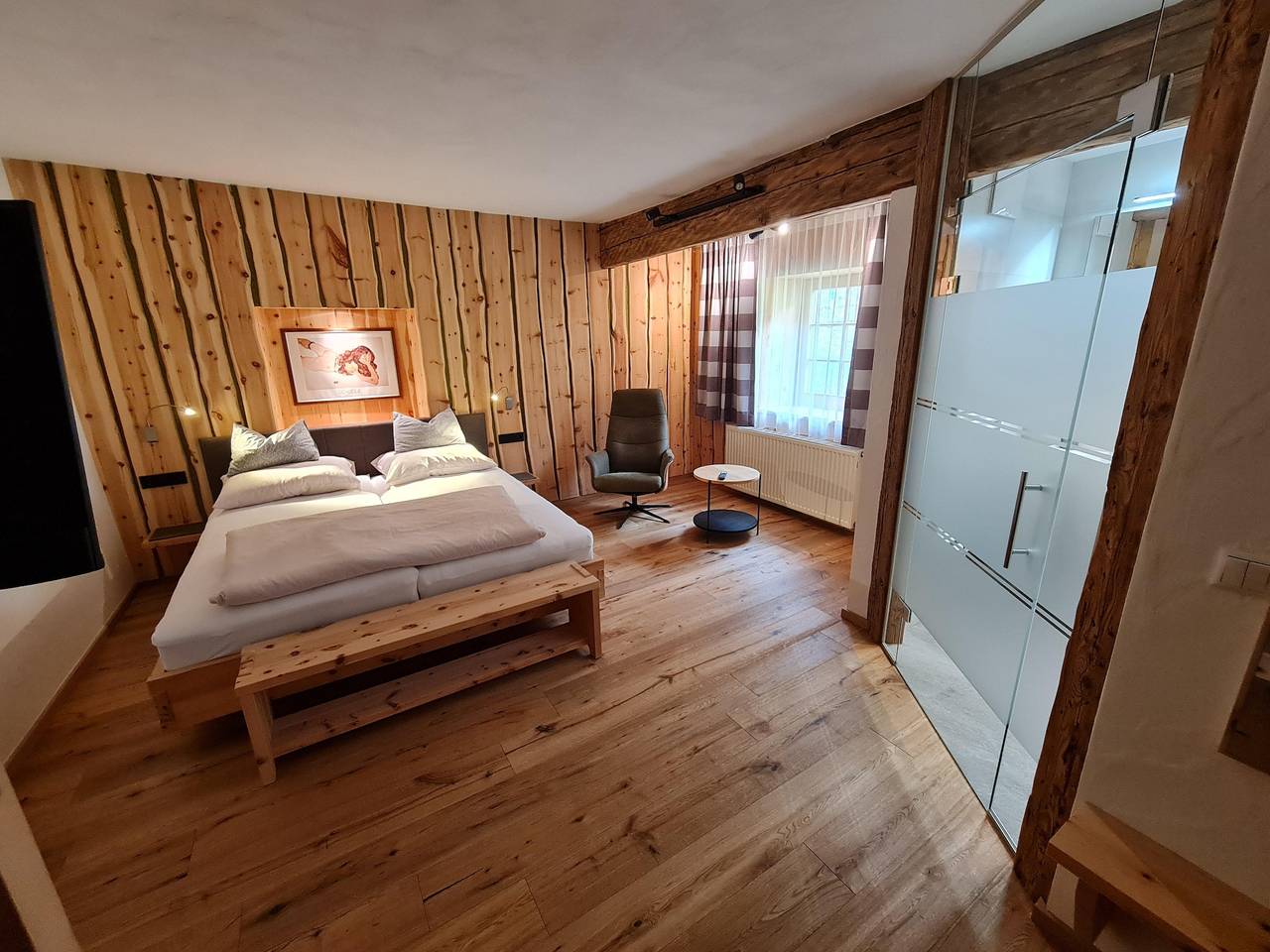 Doppelzimmer "Zirbennest", Dusche, Wc in Schobergruppe, Ainet