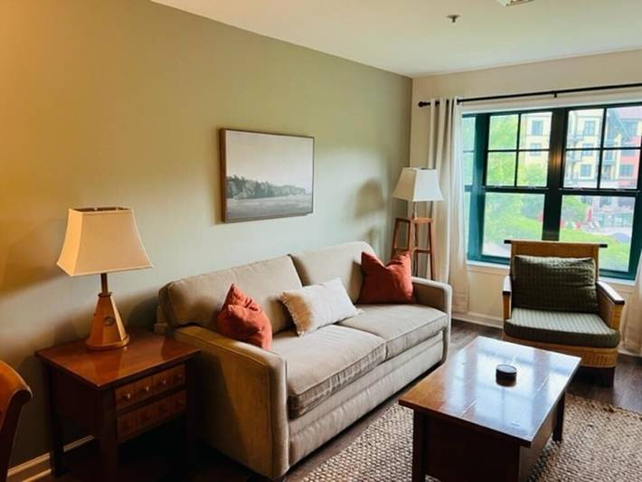 Vacation rental for 4 people, with balcony and pool as well as sauna and hot tub in Sussex County (NJ)