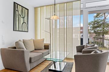 Ferienwohnung für 4 Personen, mit Balkon und Ausblick in Binz