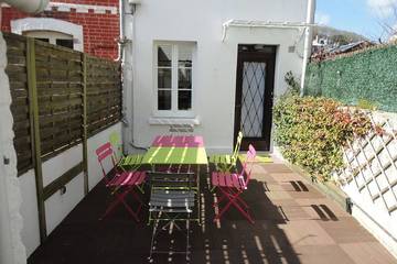 Gîte pour 5 personnes, avec terrasse dans Falaises d'Etretat