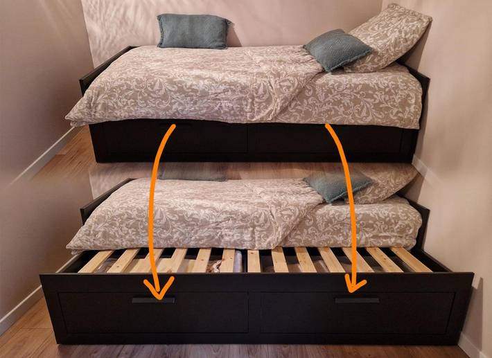 Location de vacances pour 4 personnes, avec jardin et vue à Arbéost - 4