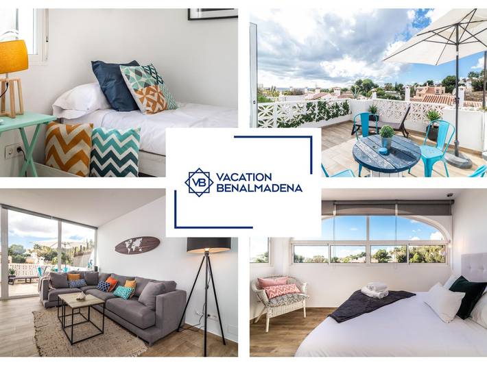 Casa de vacaciones para 4 personas, con jardín además de piscina y vistas al mar - 1