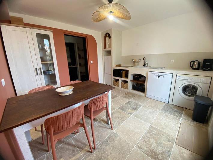 Appartement de vacances pour 4 personnes, avec jardin