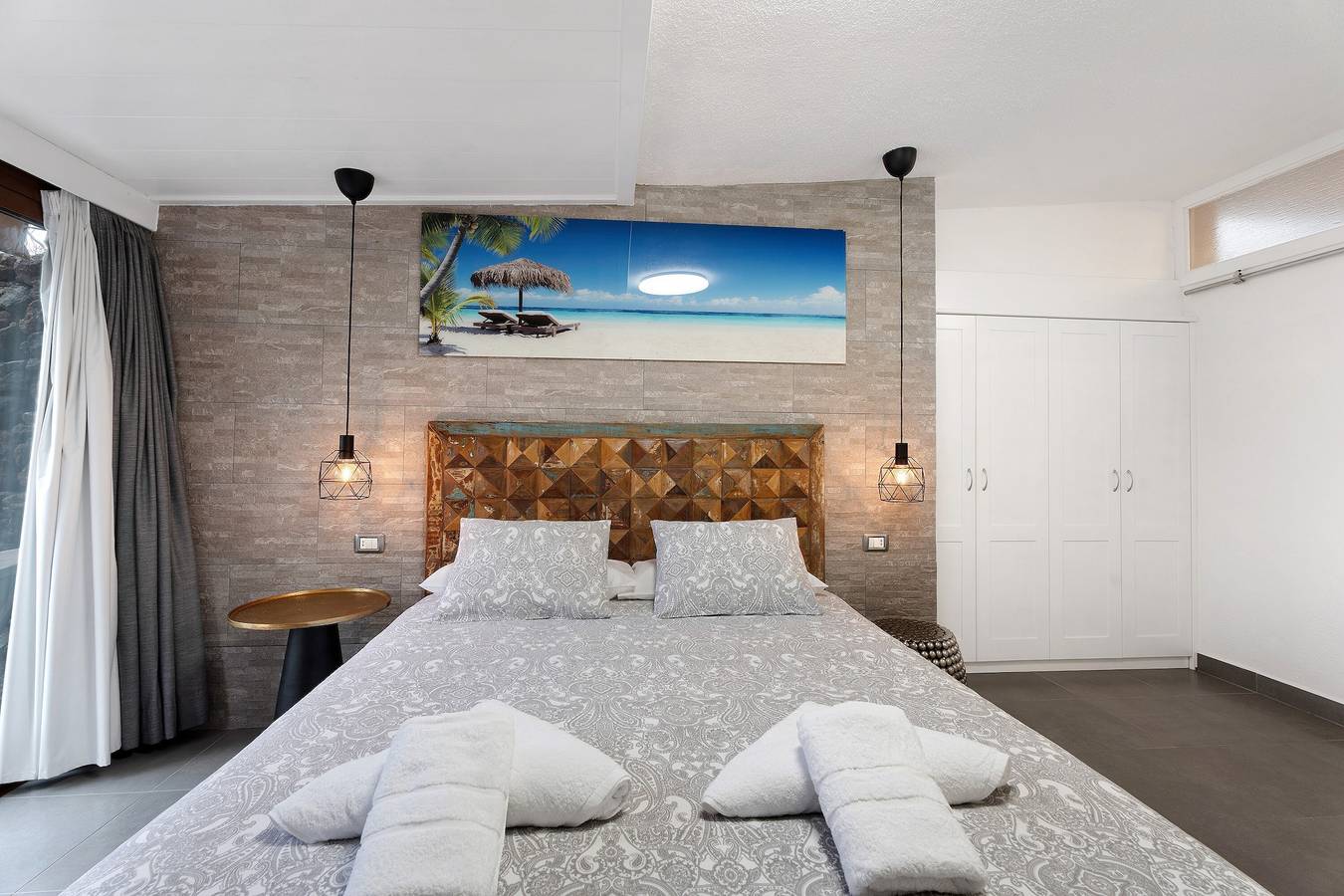 Apartamento entero, Apartamento 'Finca Wapa - Estudio 2' con vistas al mar, Wi-Fi y aire acondicionado. in Las Puntas, Frontera 