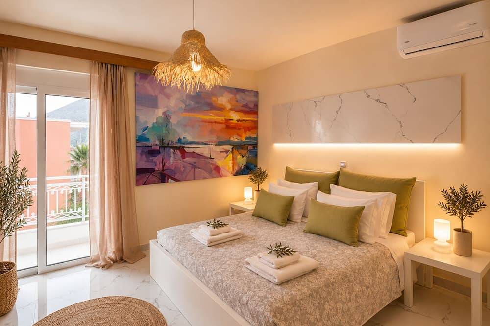 Appartement entier, New Luxurious apartment - 1 minute from Elli Beach in Ville de Rhodes, Rhodes