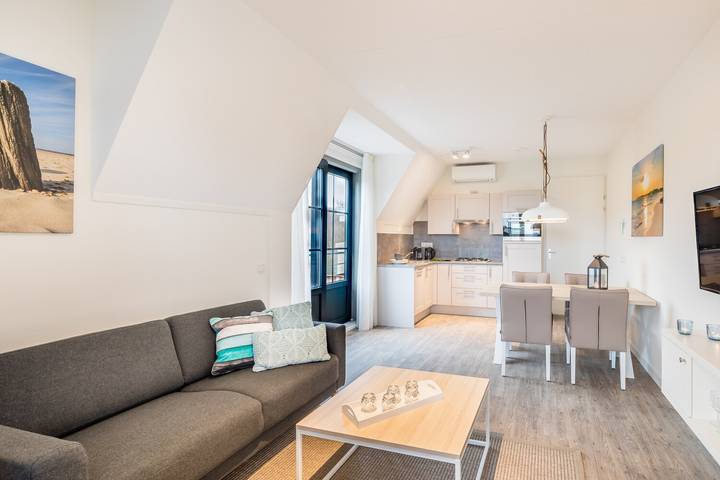 Vakantieappartement voor 4 personen, met Balkon/Terras en Balkon in Dishoek
