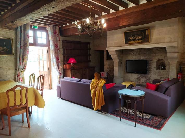 Location de vacances pour 8 personnes, avec jardin et vue, animaux acceptés à Crépon (Calvados) - 2
