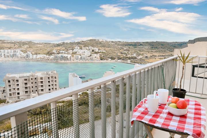 Bungalow per 3 persone, con balcone e vista oceano a Malta