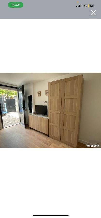 Location de vacances pour 2 personnes, avec piscine ainsi que jardin et vue à Villeneuve-la-Garenne - 3