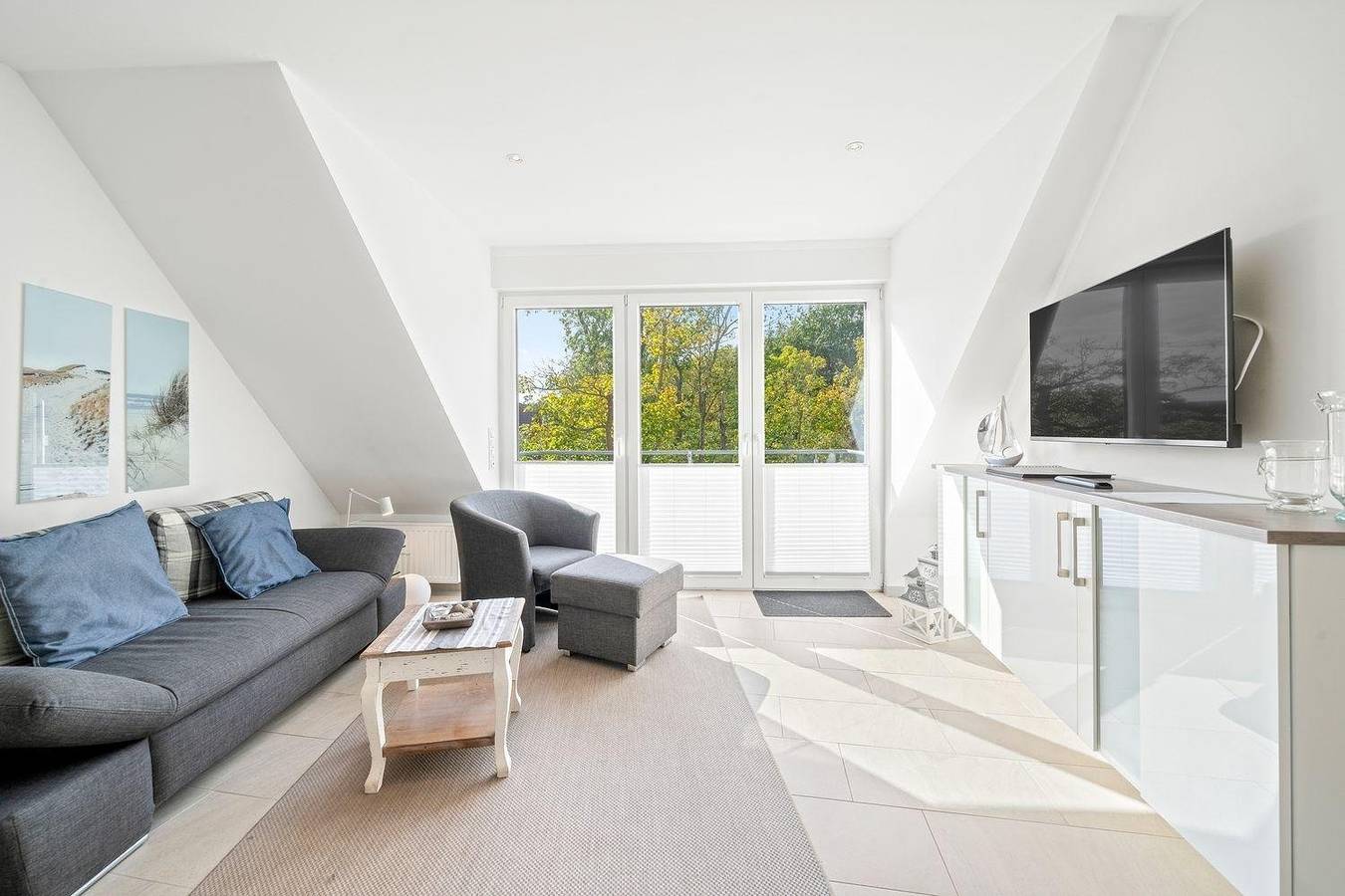 Ganze Ferienwohnung, Friesenglück am Deich in Norddeich Mole, Norddeich