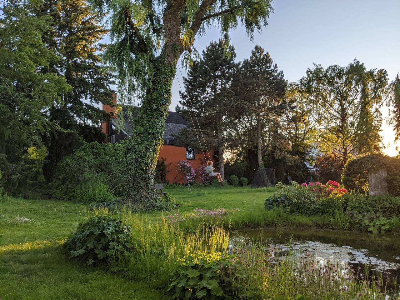 Auszeitoase Freystadt - Park, Billard, Sauna, Kamin, E-Bikes, - ideal für große in Freystadt, Ostbayern