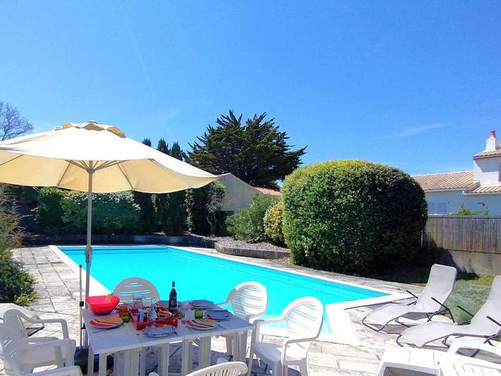 Villa pour 8 personnes, avec jardin et terrasse à Saint-Hilaire-de-Riez