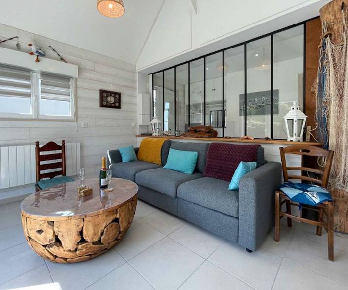 Maison de vacances pour 4 personnes, avec Terrasse et Jardin