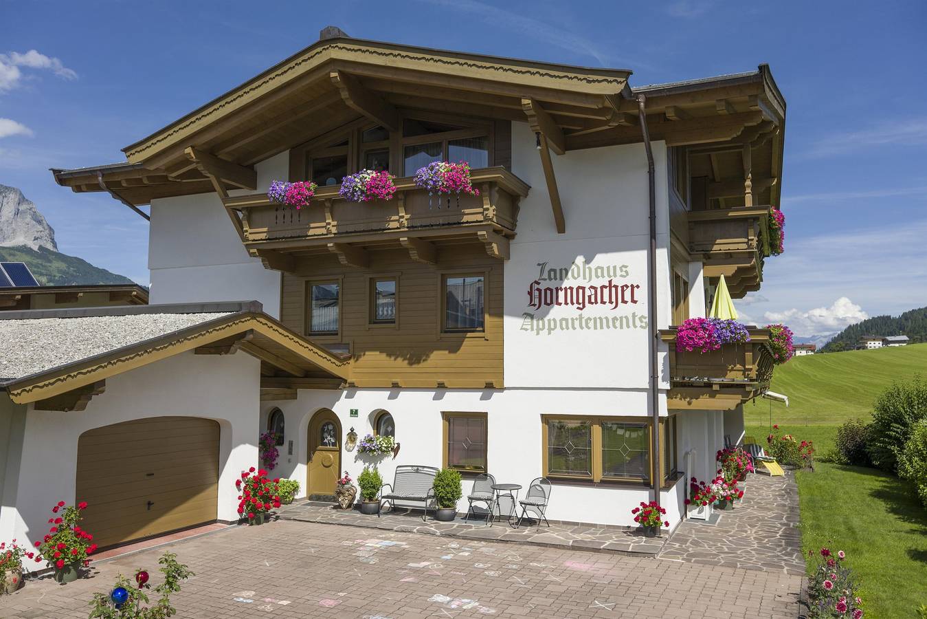 Ganze Ferienwohnung, App.1 " Kapellenblick" mit Blick zur Marienkapelle in Ellmau - SkiWelt, Ellmau