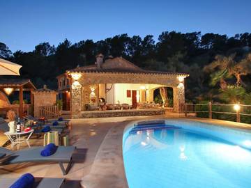Ferienhaus in Pollença, Serra de Tramuntana für 10 