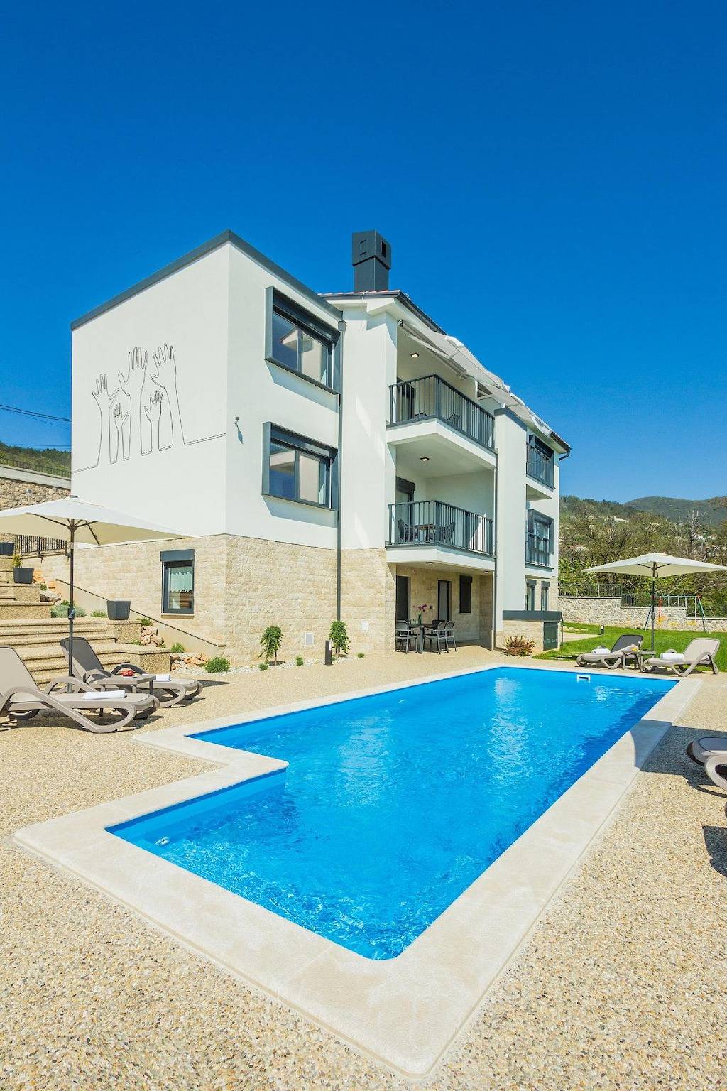 Entire vacation apartment, Ferienwohnung mit Balkon für sechs Personen in Ika, Primorje-Gorski Kotar