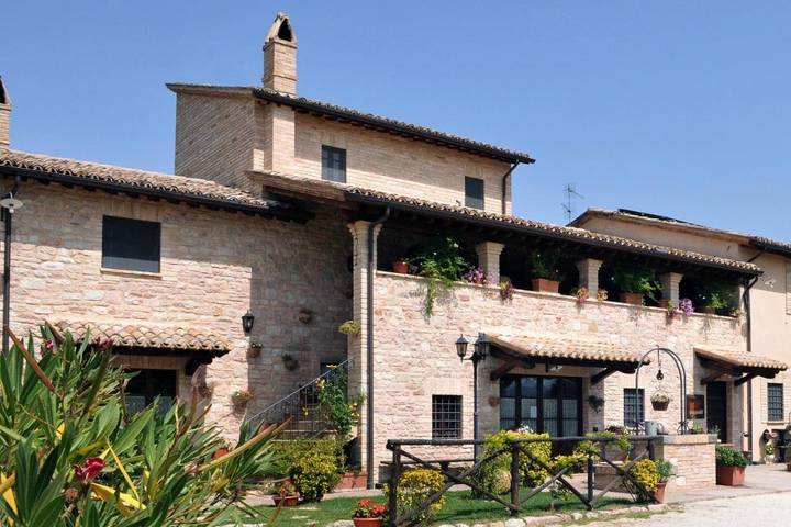 Appartamento per 4 persone, con Terrazza e Giardino nonché Piscina a Spello