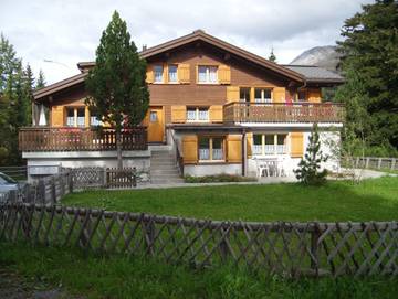 Hütte für 4 Personen, mit Garten, kinderfreundlich in der Lenzerheide