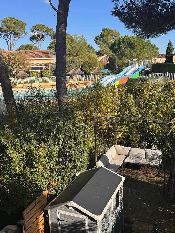 Maison de vacances pour 4 personnes, avec piscine ainsi que jardin et vue