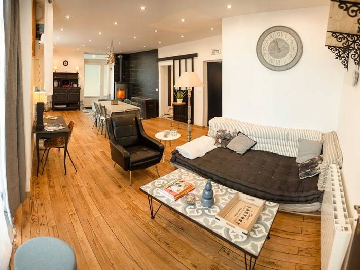 Maison de vacances pour 8 personnes, avec Jardin