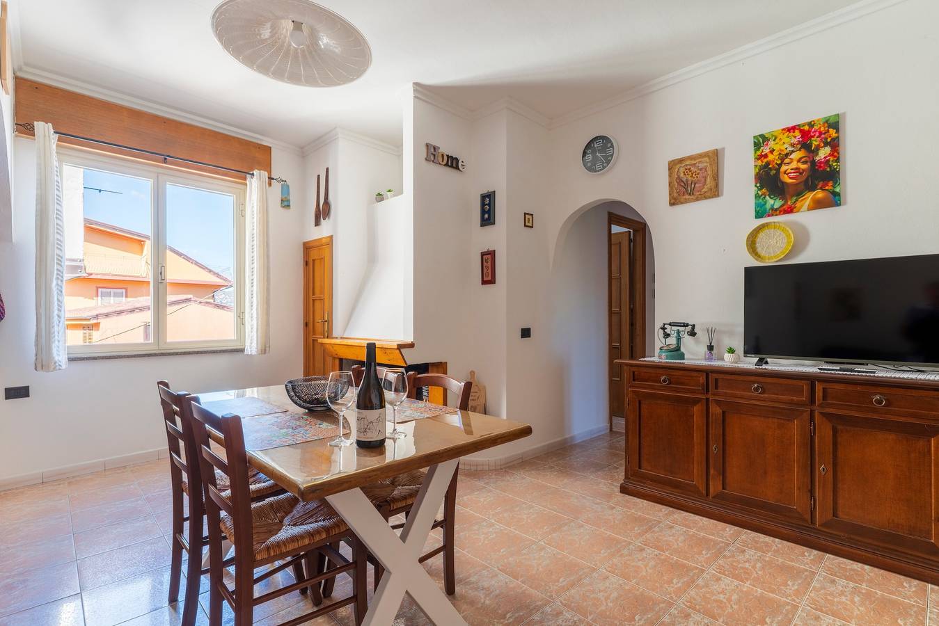 Ferienhaus 'Sa Omu De Sa Palgia' mit Meerblick, Balkon und Klimaanlage in Jerzu, Barbagia