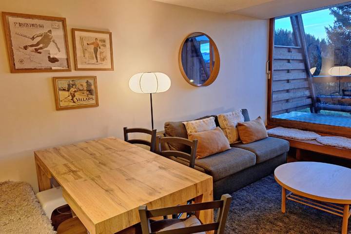 Estudio entero, Estudio para 6 personas con balcón in Les Arcs, Bourg-Saint-Maurice