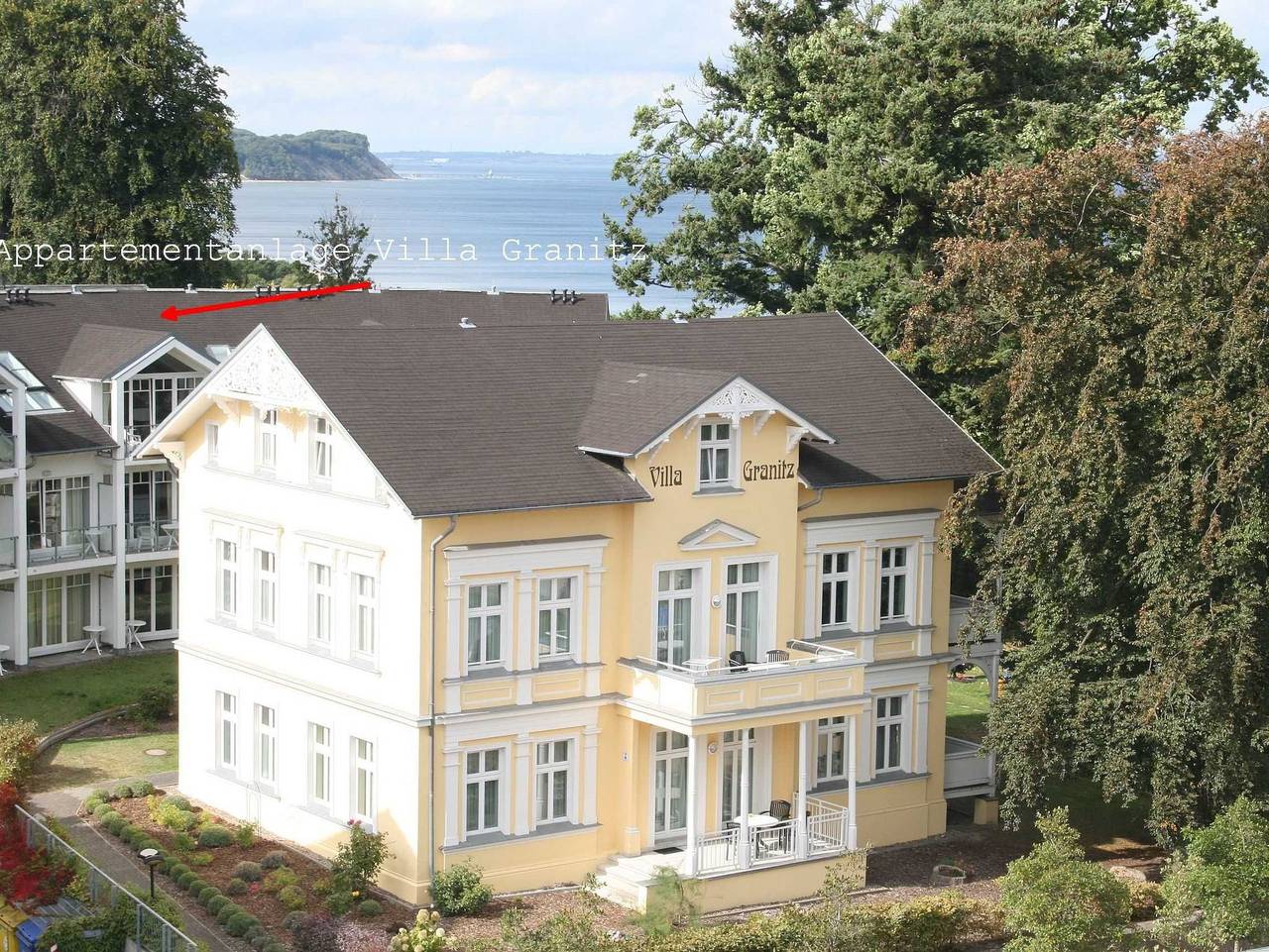 Ganze Ferienwohnung, Appartementanlage Villa Granitz ca. 200m Strandentfernung in Göhren, Rügen